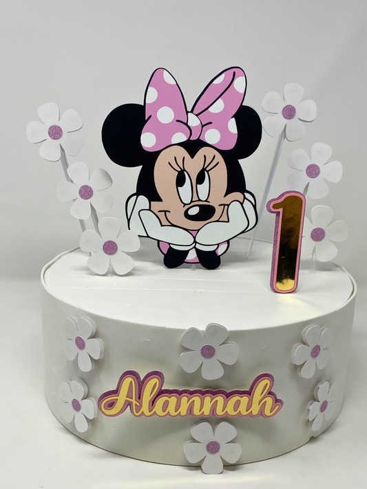 Minnie Mouse Cake Topper