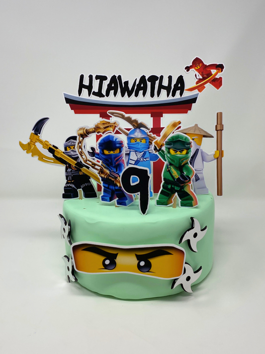 Ninja Cake Topper