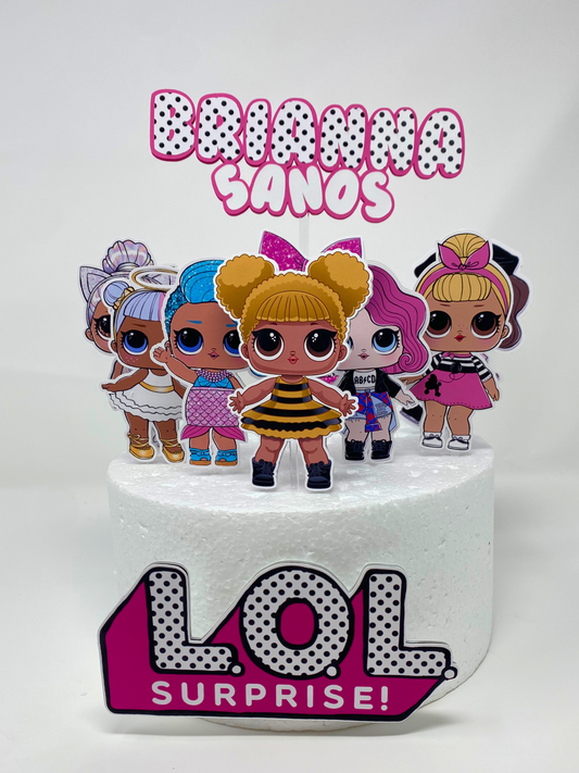 Dolls Cake Topper