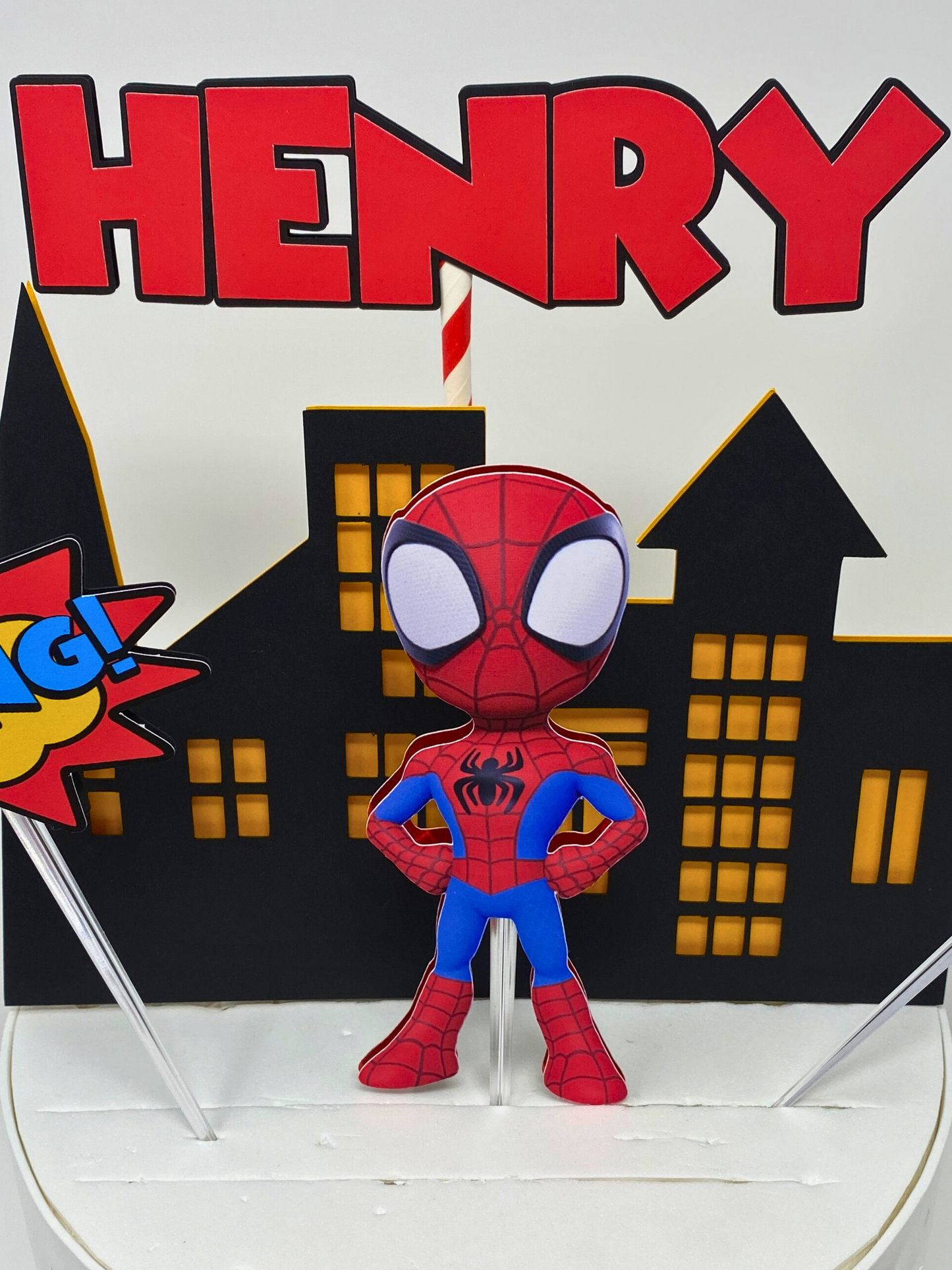 Spidey Cake Topper