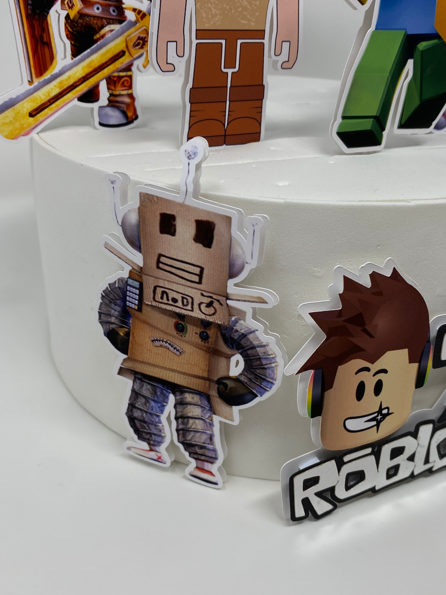 Roblox Cake Topper