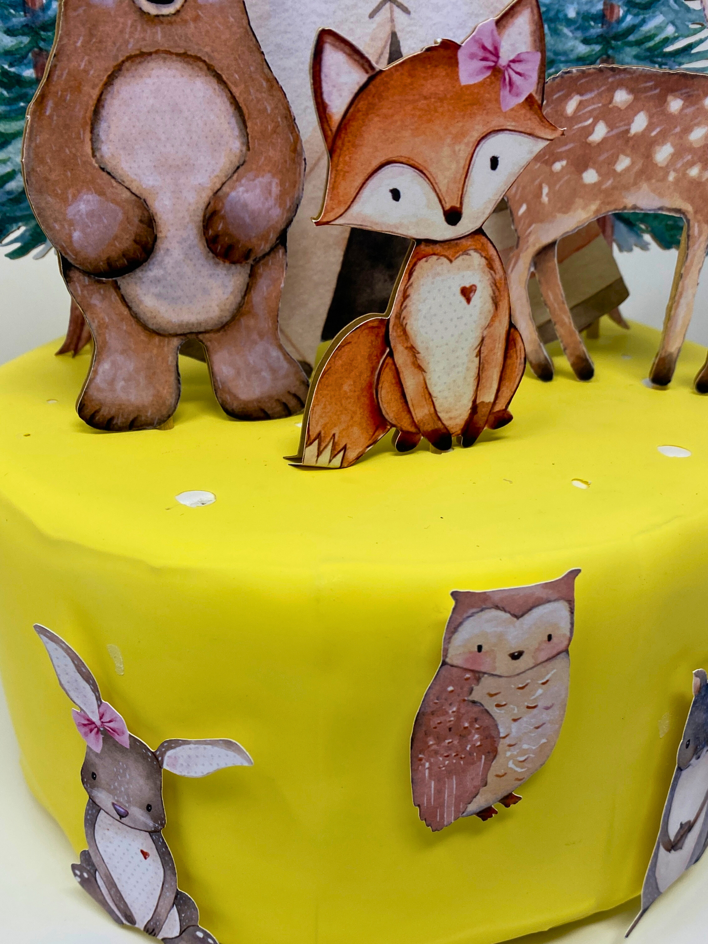 Woodland Cake Topper