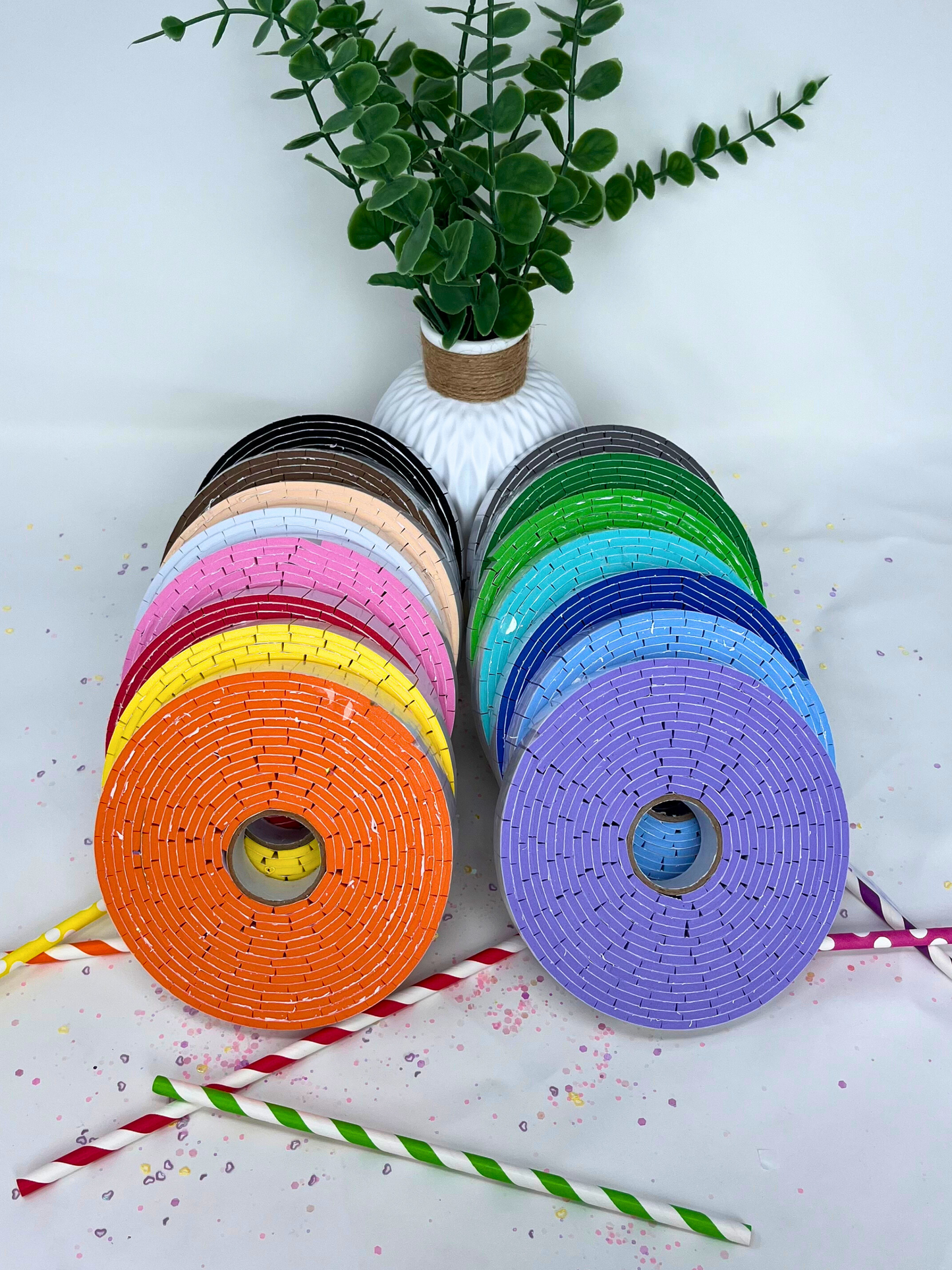 Colored Double-Sided Foam Tape Roll