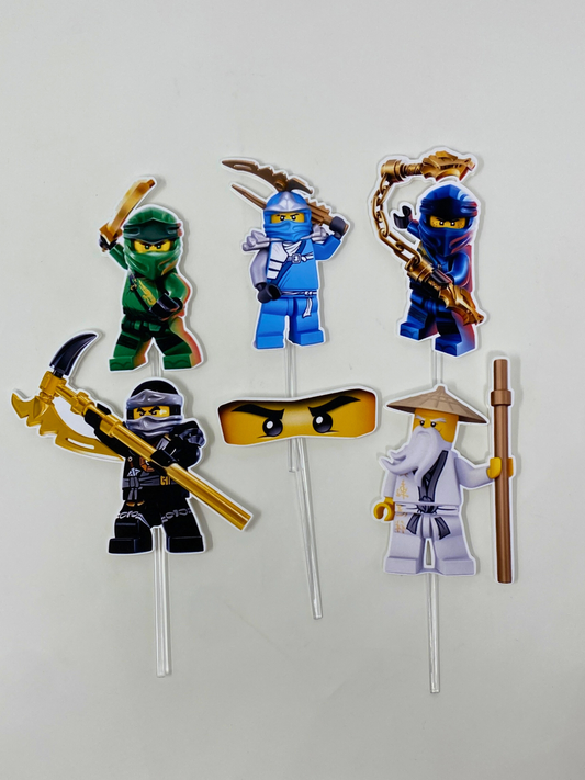 Ninja Cupcake Topper