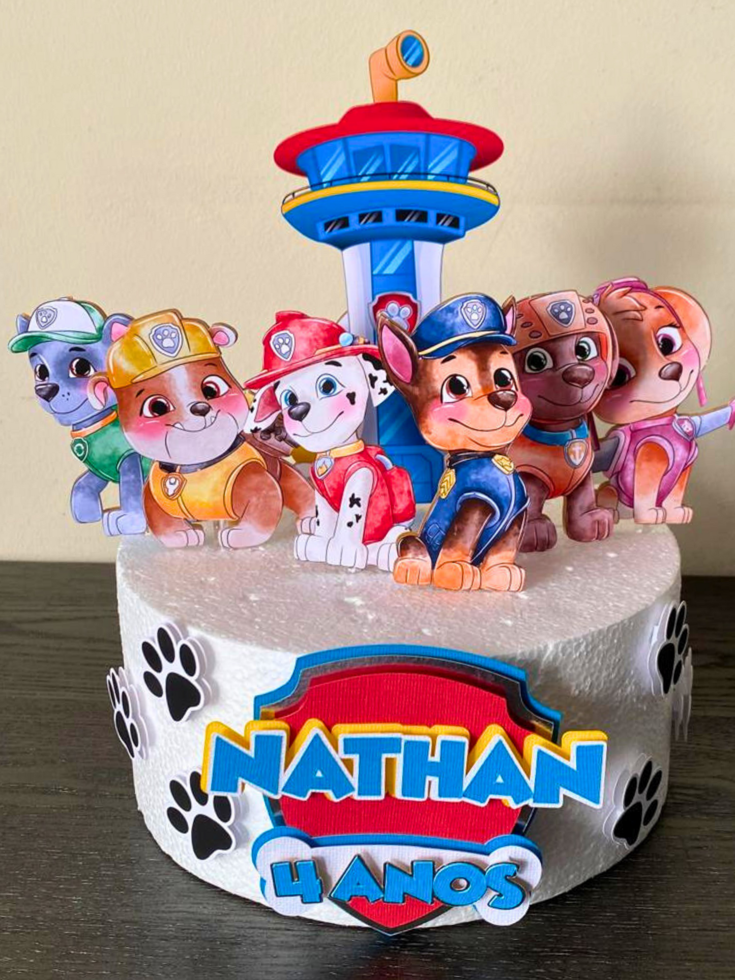 Paw Patrol Cake Topper