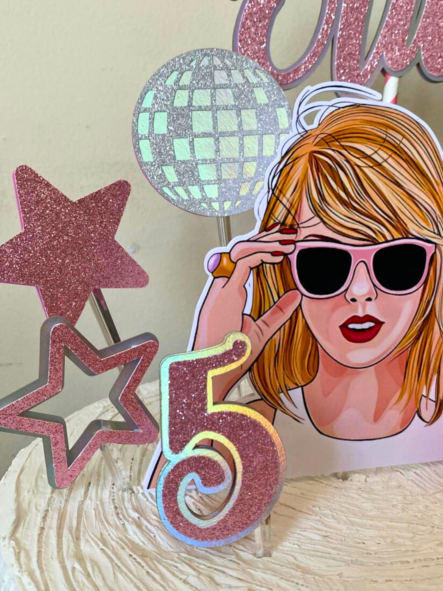 Swiftie Cake Topper