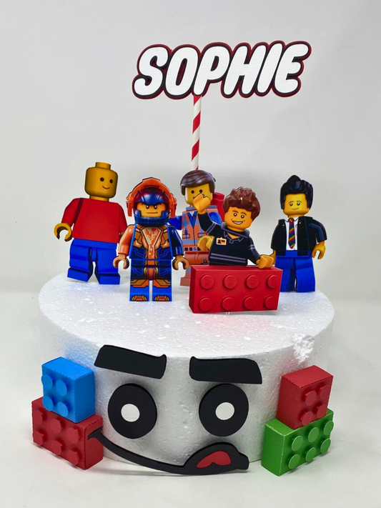 Lego Cake Topper