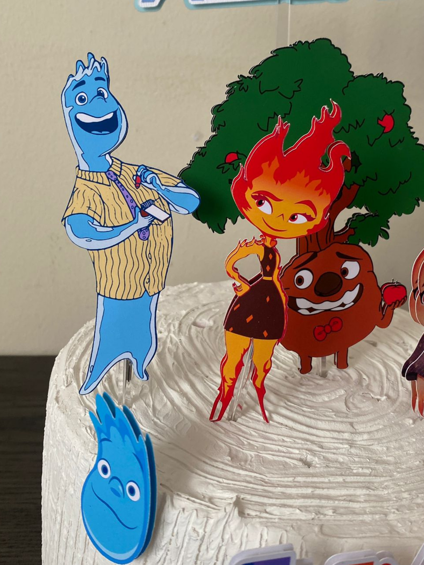 Elemental Cake Topper