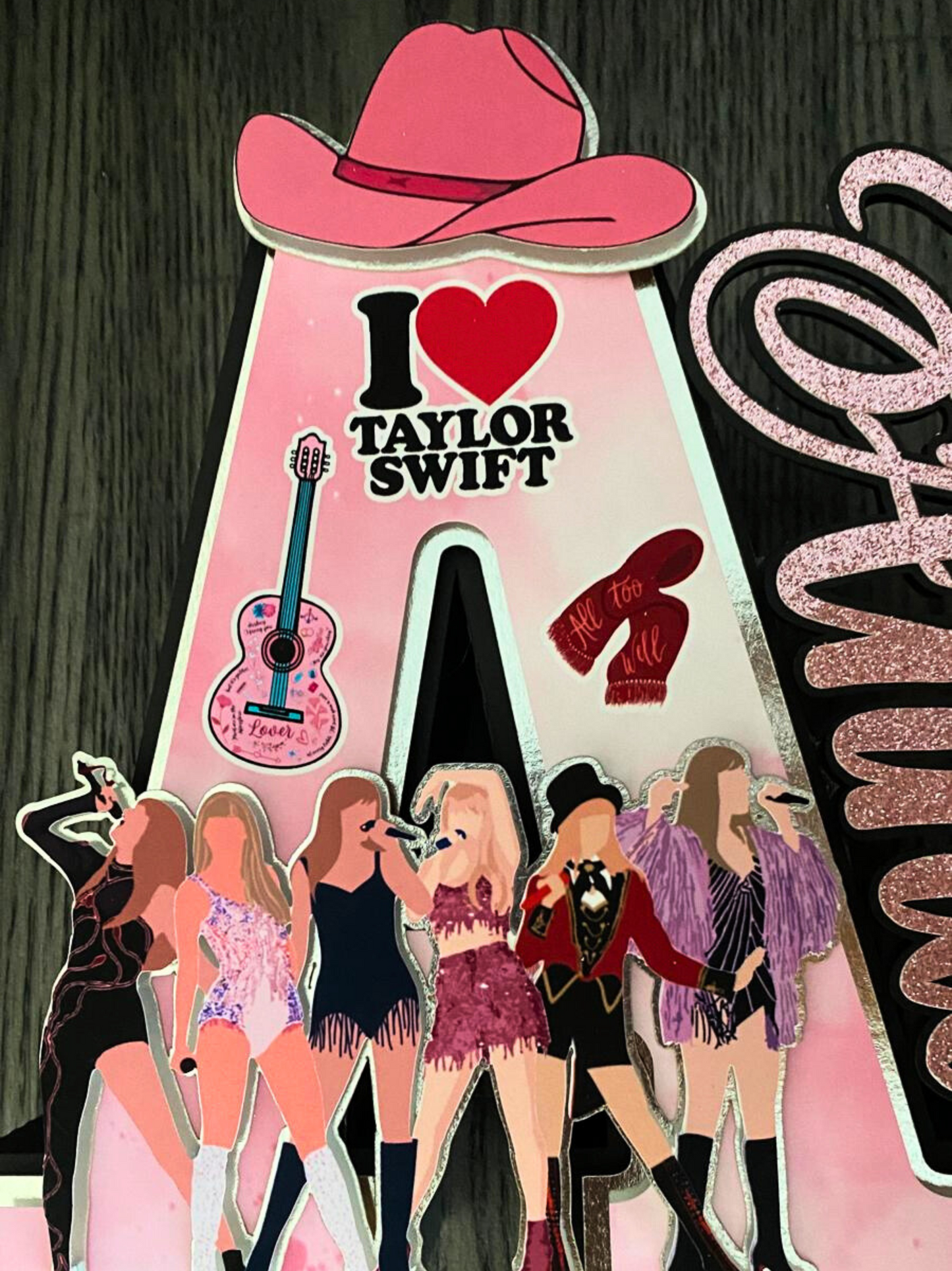 Swiftie 3D Number or Letter