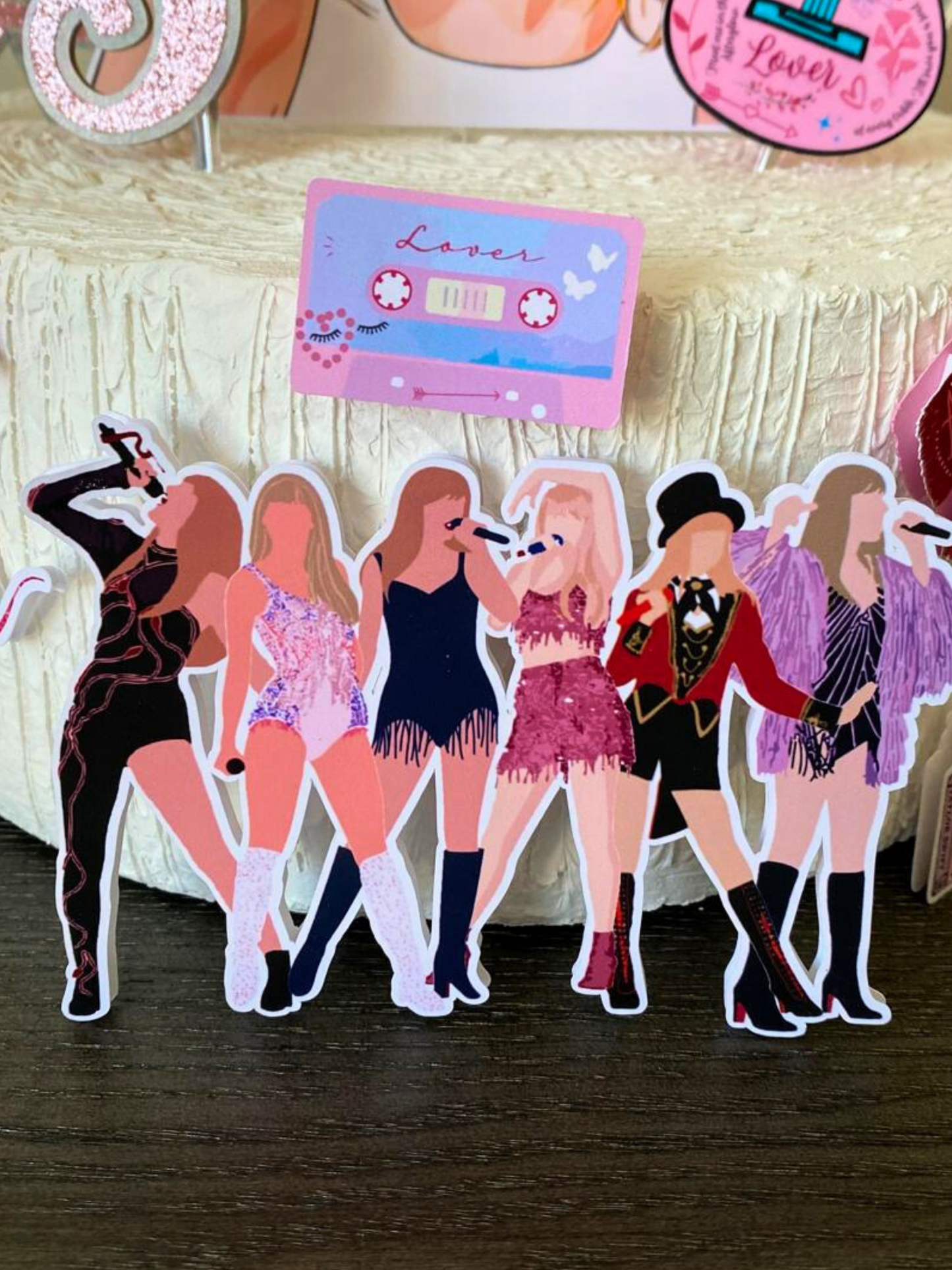 Swiftie Cake Topper