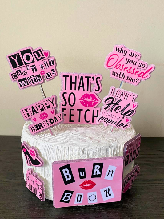 Mean Girls Cake Topper