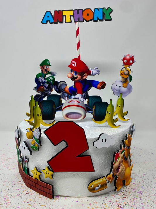 Super Mario Cake Topper