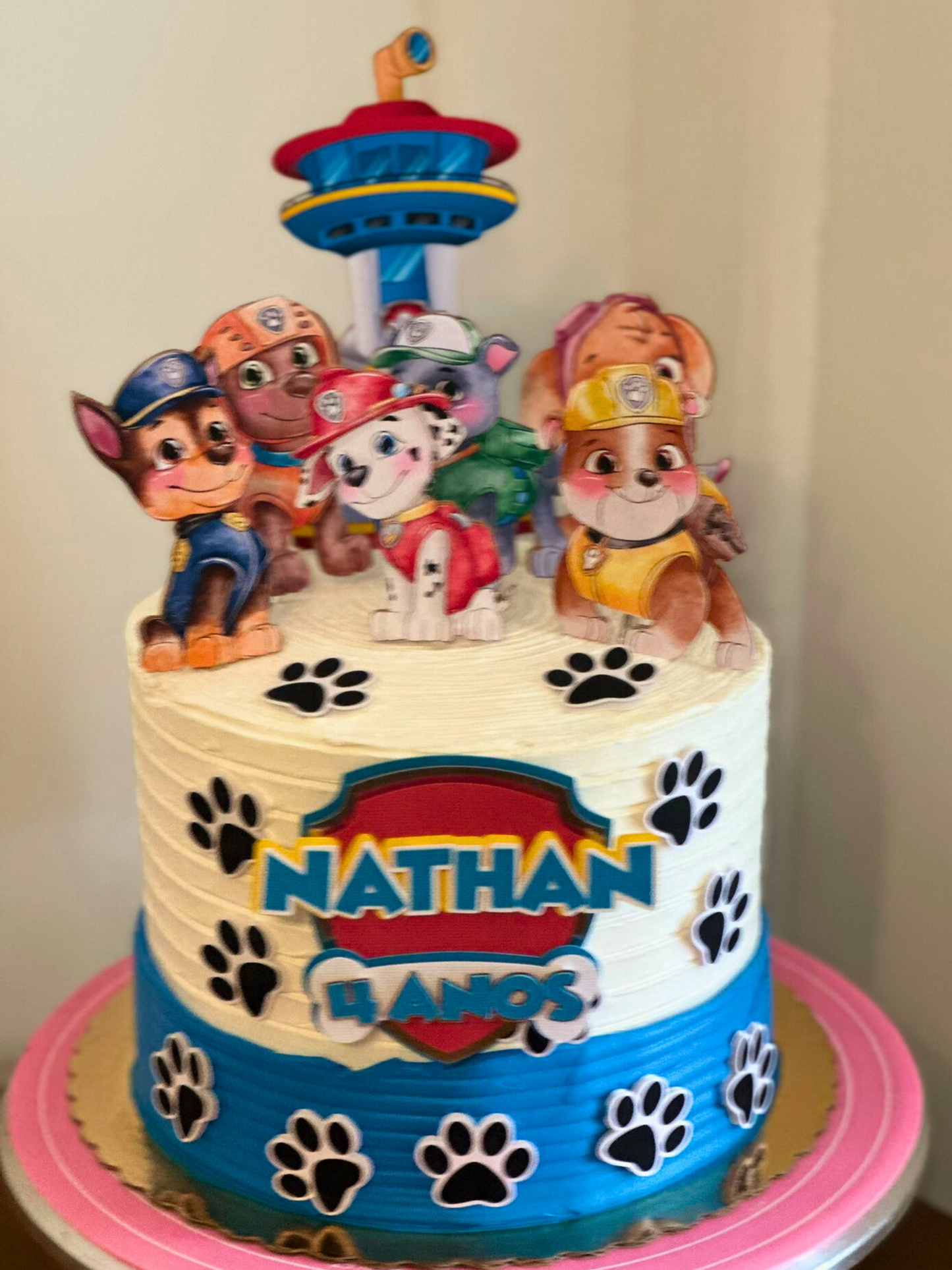 Paw Patrol Cake Topper