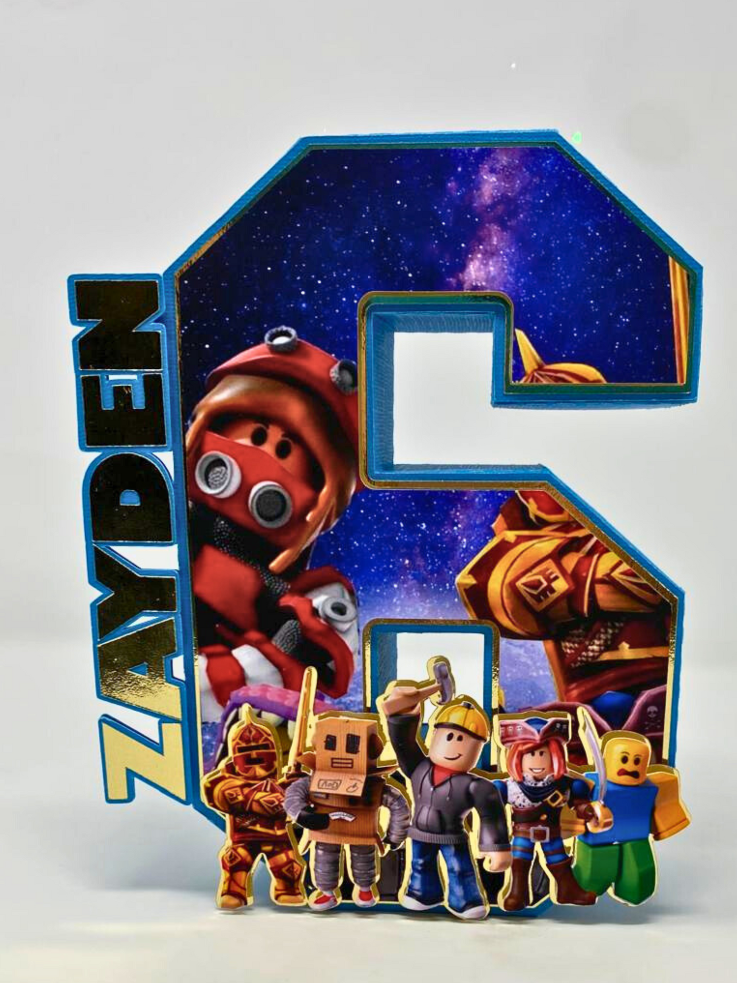 Roblox 3D Number or Letter