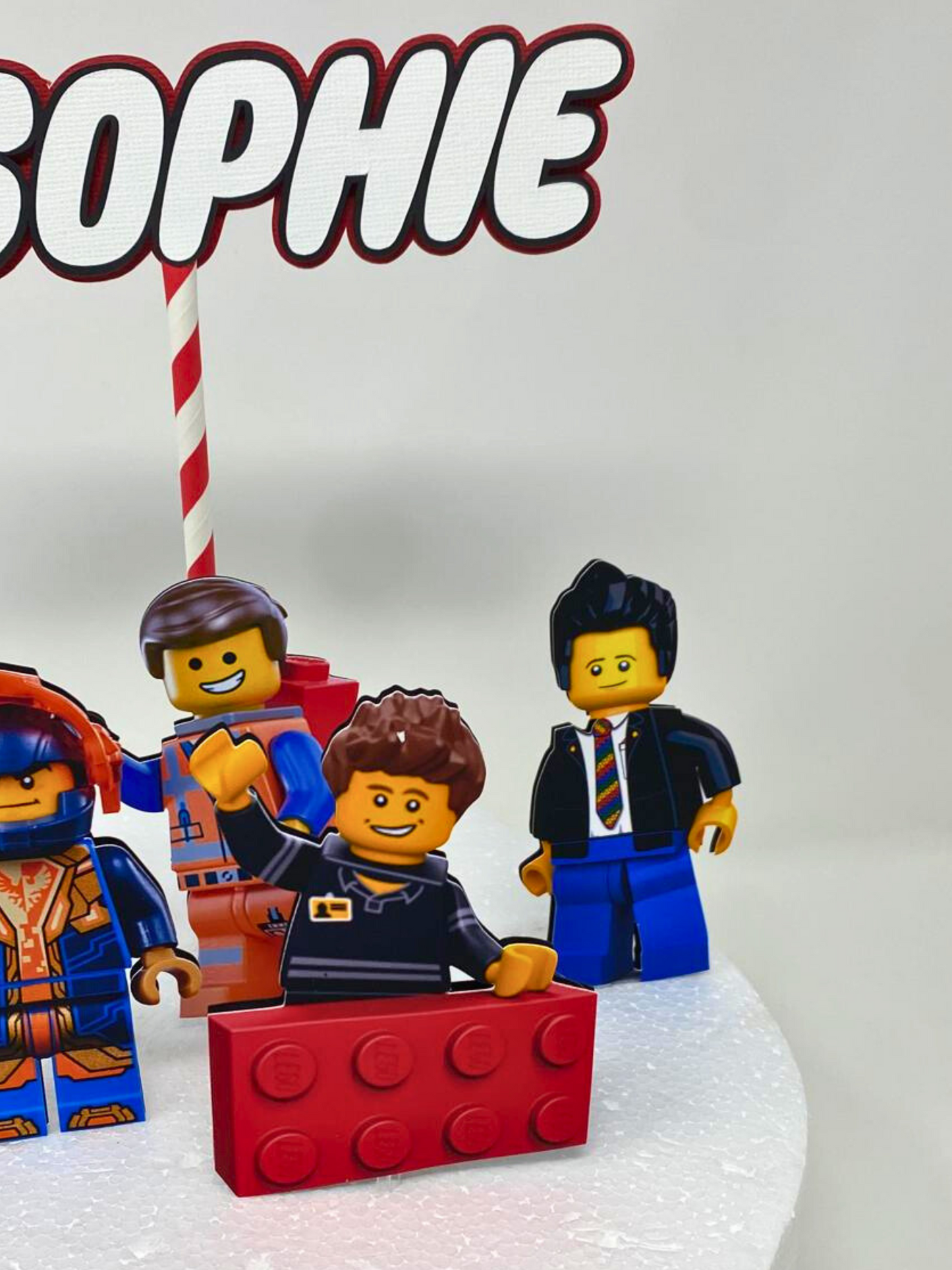 Lego Cake Topper