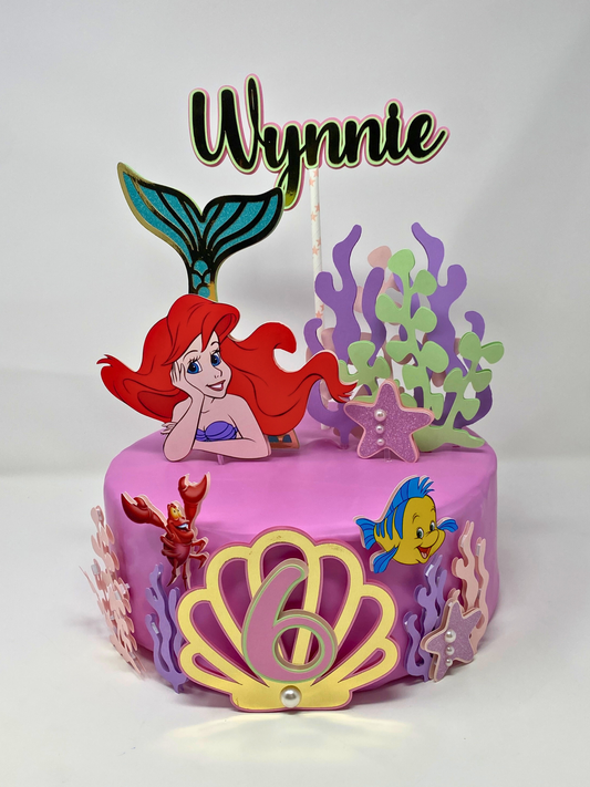 Mermaid Cake Topper