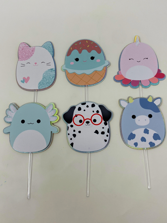 Squishmallows Cupcake Topper